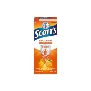 Scotts Emulsion Vitamin Syrup Orange 200ml