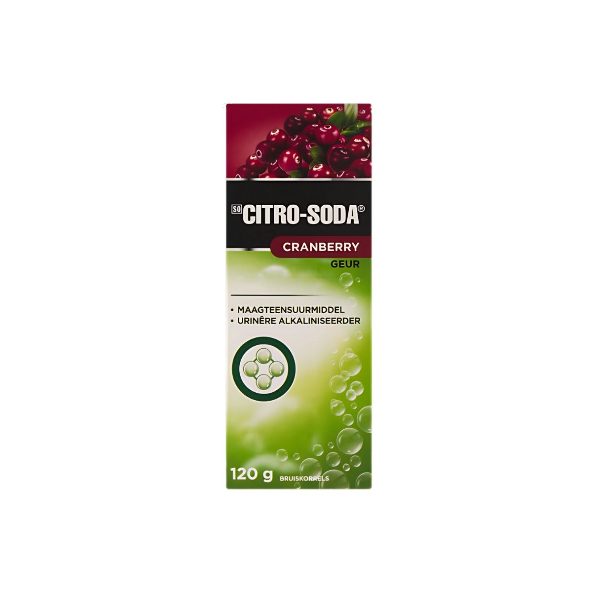 Citro-Soda Effervescent Granules Cranberry 120g
