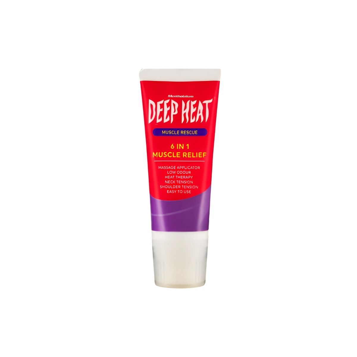 Deep Heat Muscle RescueNeck And Shoulder Cream Unique Rosemary, Vanilla Fragrance 50g
