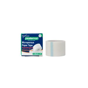H_E Micropore 2.5 x 5cm Plasterman