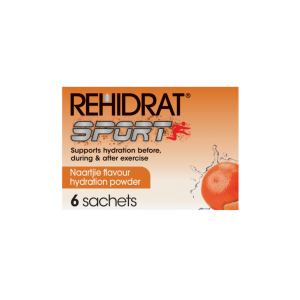 Rehidrat Sport Oral Electrolyte Mixture Naartjie 14g x 6 Sachets