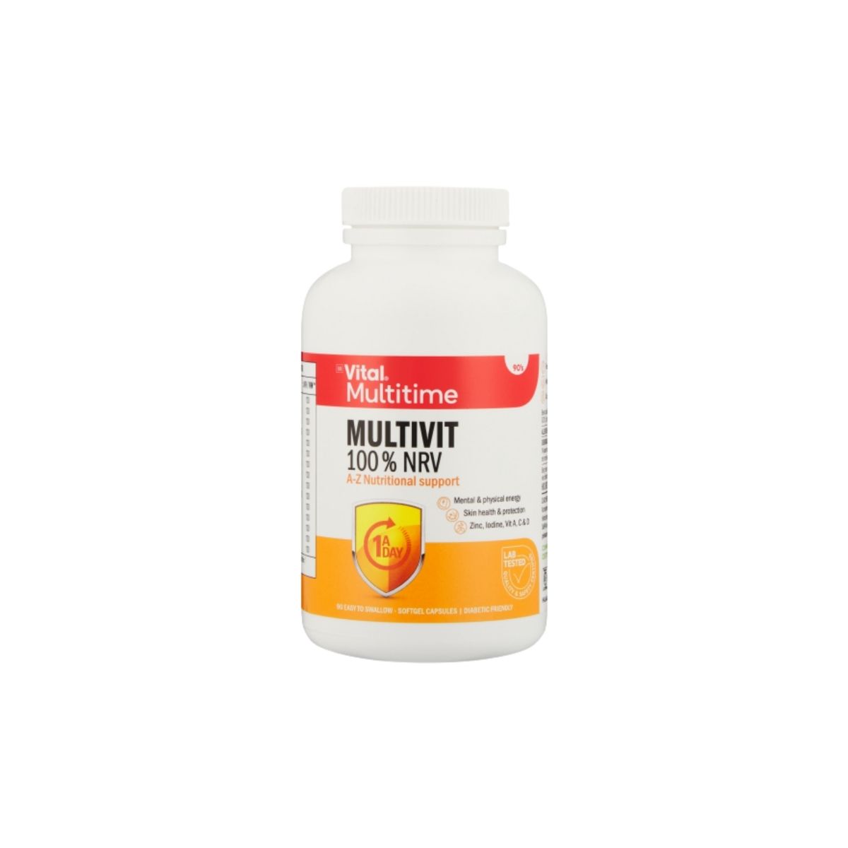Vital Multivitamin 100% NRV 90 Capsules